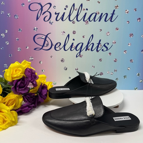 ❤️‍🔥WIDE FRIENDLY STEVE MADDEN LEATHER MULES - Picture 8 of 12